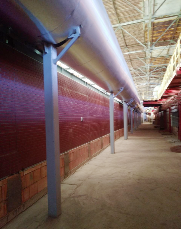  Tanur terowongan rakitan ( Bagian Kiln 4,6-4,8 m)