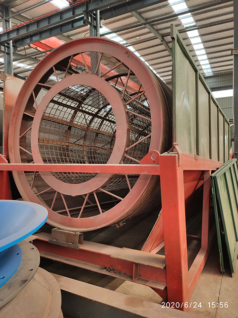 Mesin Roller Screen Non-axis Driven Pemasok Bata Merah GD190X460