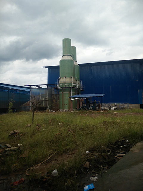 peralatan desulfurizer hidrogen sulfida oksida industri