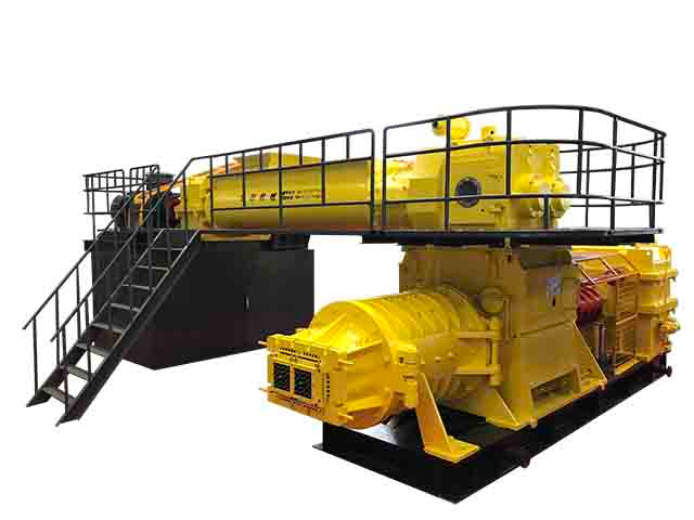 Vacuum Extruder Mesin Pembuat Blok JKY75/65EII-4.0